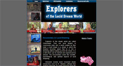 Desktop Screenshot of luciddreamexplorers.com